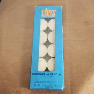The Original Tiki Brand 12pk Tealight Citronella Candles .45oz ea. Outdoor Only
